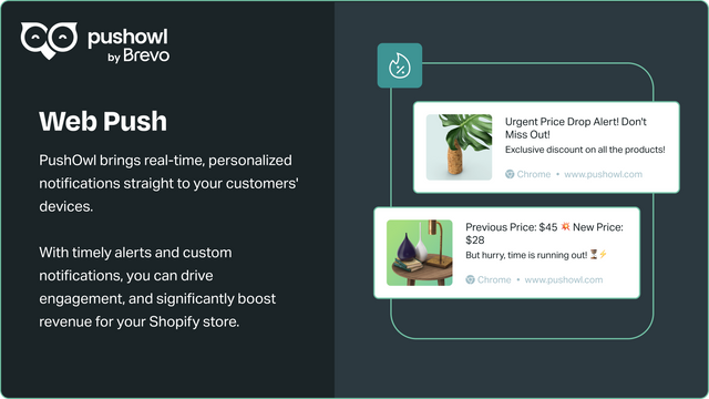 Send well-timed push notifications, personalized in real-time