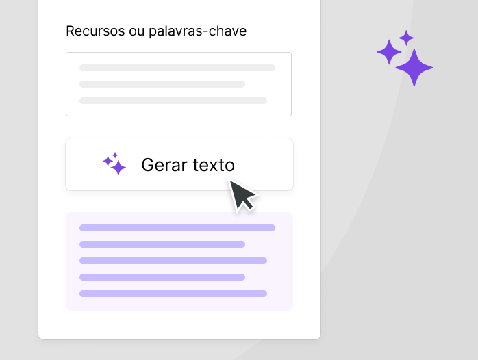 Ferramenta de IA Shopify Magic sendo usada para gerar um cabeçalho