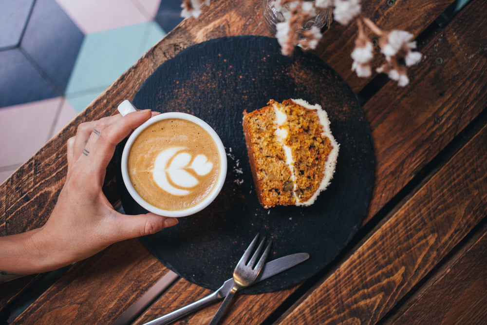 afternoon coffee and coffee cake