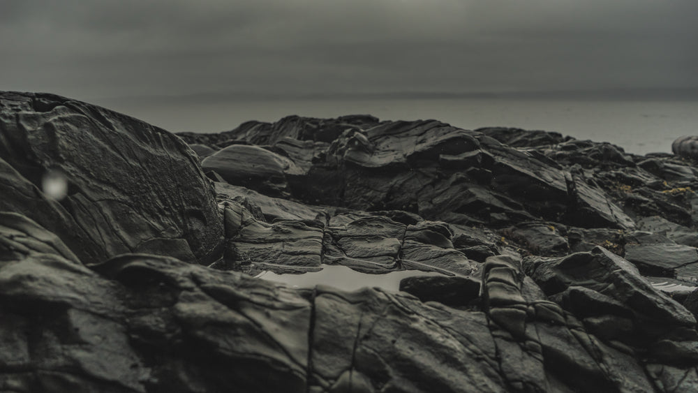 black water in seaside pools