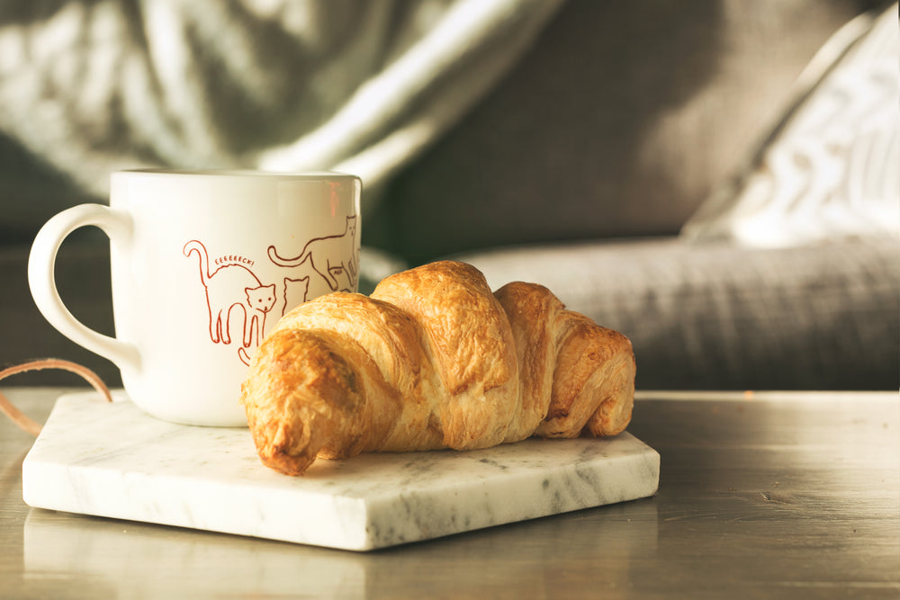 croissant coffee