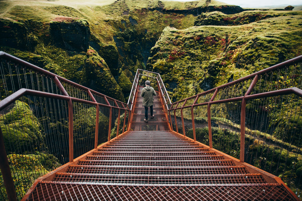 green cliffs viewing