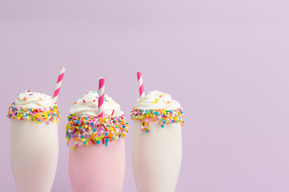 ice cream milkshake treats