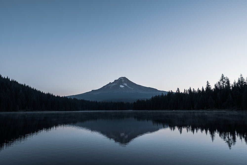 mountain views at sunrise