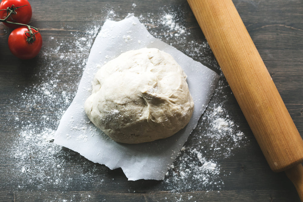 pizza dough ready to roll