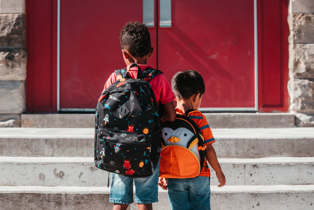 volta às aulas de mochila nova