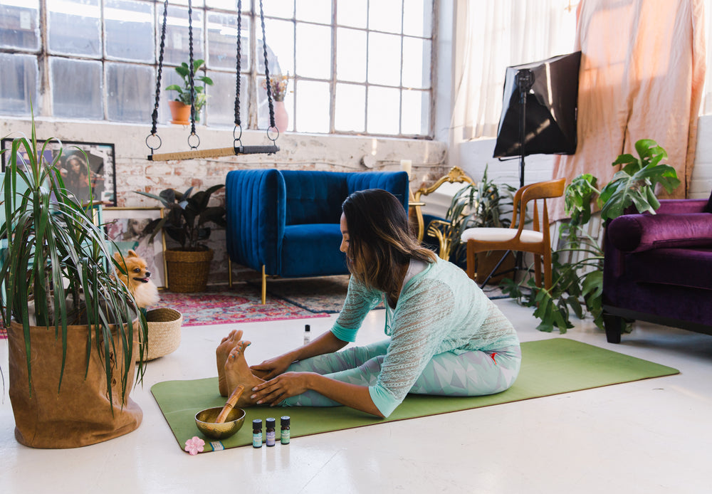 taking care and practicing yoga