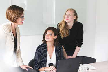 three business women