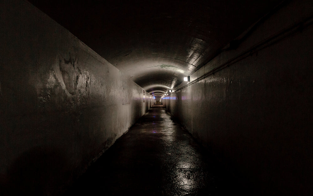 underground falls tunnel